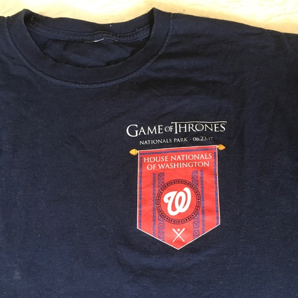 Washington Nationals Game of Thrones T-shirt Men L - Picture 2 of 4